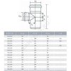 Тройник НПВХ с раструбом коричневый Дн 110х110х87гр б/нап в/к Агригазполимер