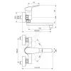 Смеситель для умывальника CERAFLEX одноручный Ideal Standard B1717AA