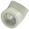 Угольник PP-R серый внутренняя пайка Дн 63х45гр VALFEX 10107063Г