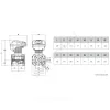 Насос циркуляционный с мокрым ротором EVOPLUS B 60/220.40 M DAB 60150964