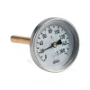 Термометр биметаллический осевой Дк80 L=60мм G1/2" 160С A50.10 Wika 36759338