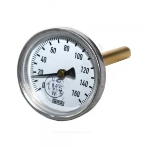 Термометр биметаллический осевой Дк100 160С L=40мм G1/2" A50.10 Wika 36657394