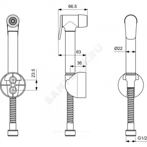 Душ гигиенический IDEALSPRAY Ideal Standard B0011AA