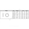 Контргайка чугун оц Ду 32 (1 1/4") Fittex PLUS