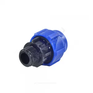 Муфта компрессионная ПЭ Дн 20х1/2" НР Ру16 VALFEX 121001122020