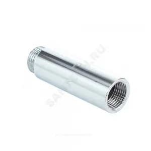 Удлинитель латунь хром Ду 15 (1/2") L=20мм ВР/НР 9031 Aquasfera 9031-02
