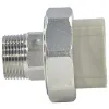 Муфта PP-R комбинированная разъемная серая НР Дн 63х2" VALFEX 10156050Г