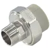 Муфта PP-R комбинированная разъемная серая НР Дн 63х2" VALFEX 10156050Г