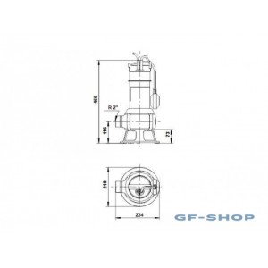 Насос дренажный Grundfos UNILIFT AP 50B.50.11.A1.V