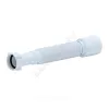Гофра с гайкой 1 1/4"x50 L=320-730мм АНИ Пласт K205