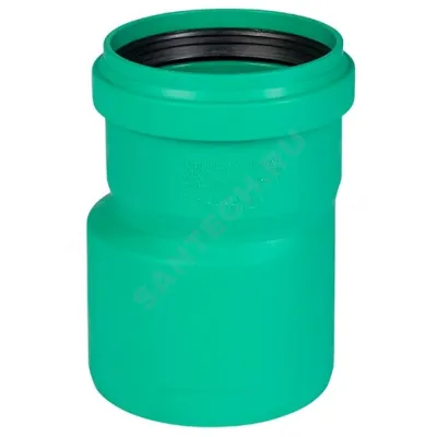 Переход PP-H эксцентрический зелёный KG2000 KG2000R Дн 160х110 б/нап в/к Ostendorf 775350