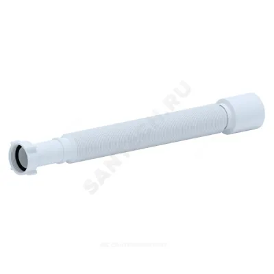 Гофра с гайкой 1 1/4"x50 L=495-1325мм АНИ Пласт K215
