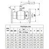 Кран шаровой сталь JIP-FF Ду 65 Ру25 фл Danfoss 065N4281G