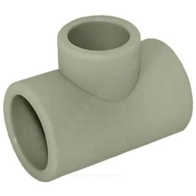 Тройник PP-R переходной серый внутренняя пайка Дн 32х25х20 VALFEX 10322520Г