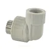 Угольник PP-R комбинированный серый НР Дн 32х1/2" VALFEX 10126232Г