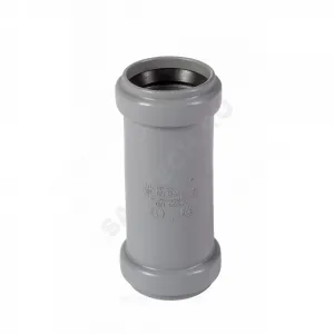 Муфта PP-H ремонтная серая HT HTU Дн 110 б/нап в/к Ostendorf 115500