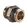 Ниппель латунь Ду 32 (1 1/4") НР R189D Giacomini R189DY006
