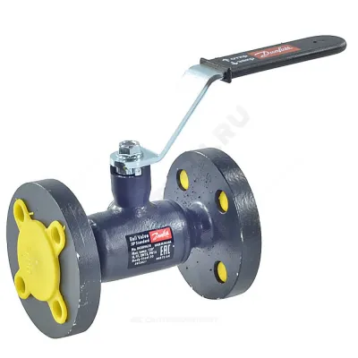 Кран шаровой сталь JIP Standard FF Ду 32 Ру16 фл Danfoss 065N9623
