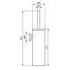Ершик для унитаза с держателем IOM Ideal Standard A9128MY