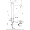 Смеситель для умывальника CERALINE одноручный Ideal Standard BC194XG