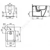 Накладка слива TONIC II Ideal Standard T854601