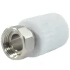 Муфта PP-R комбинированная белая с накидной гайкой Дн 20х3/4" VALFEX 10139120
