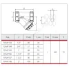 Фильтр сетчатый Y-образный латунь Ду 32 Ру30 G1 1/4" ВР R74A Giacomini R74AY106