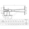 Элеватор водоструйный №2 Дс4 сопло 4мм Ру16 фланцевое ТУ 28.12.13-010-00218182-2018 КАЗ