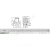 Насос циркуляционный с мокрым ротором BMH 30/360.80T PN10 3х230-400В/50Гц DAB 505960122