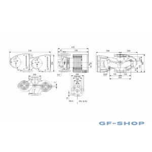 Насос циркуляционный Grundfos MAGNA1 D 80-120 F 360