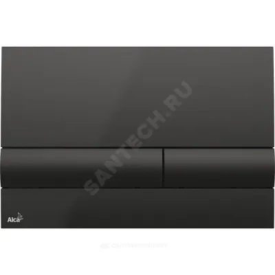Кнопка для инсталляции черная Alca Plast M1718