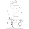 Смеситель для умывальника CERALINE одноручный Ideal Standard BC194AA