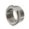 Футорка латунь никель Ду 25х15 (1"х1/2") НР/ВР VALFEX VF.581.N.100.012
