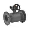 Кран шаровой сталь 11с67п Ду 125 Ру16 фл с редуктором FORTECA 183.2.125.016