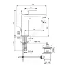 Комплект душевой Ceratherm T25 (3 в 1) Ideal Standard BC984AA .