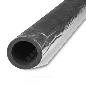 Трубка вспененный каучук ST 60/13 L=1м Тмакс=110°C черный с покрытием IC CLAD SR K-flex 13060214303CS