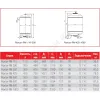 Бак расширительный мембранный Flexcon RM для отопления 500 л 6 бар Flamco 26065RU