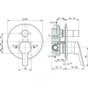 Промо-комплект для ванной комнаты ALPHA (7 в 1) Ideal Standard BD003AA