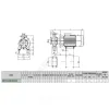 Насос консольно-моноблочный NKP-G 80-200/190/A/BAQE /30/2- IE3 DAB 1D5311BFV